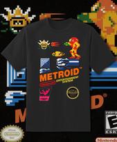 Metroid Nes Box Art Retro Game Shirt Youth To Adult  S-6Xl! Fast Ship! S
