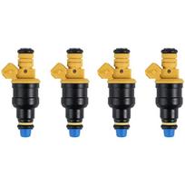 4 vnt. Kuro purkštukai BMW E30 E36 318i 318is 1.8L M42B18 1989-1996 Pakeitimas OEM 0280150714 0280150943 0280150730
