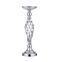 Gėlių indai Senovinis auksinių gėlių stovas Romantiškas dekoratyvinis metalo meno gėlės Tuščiaviduris dizainas Gėlių ekspozicijos stovas Šventės vakarienė