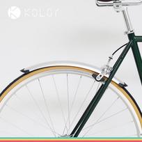 1 komplektas Sidabriniai dviračio priekiniai galiniai sparnai Retro Bike 700C 23C 25C purvasaugis sparnas plento dviračio purvasaugis sparnas silver  1 set