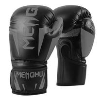 Bokso pirštinės Kick Boksas Muay Thai Punching Treniruočių krepšys Pirštinės Lauko Sportas Pirštinės Boksas juoda