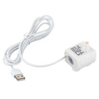 200L/H 2W Mini povandeninis siurblys USB DC 5V naminių gyvūnėlių vandeniui itin tylus DR-DC160 vandens siurblio dozatorius bešepetėlis vandens siurblio variklis G3V0 balta