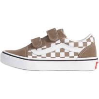Vans Old Skool Drobė Suede Patogūs Universalūs Žemi Skate Batai Vaikams Sportbačiai Ruda VN000CYA1NU 34