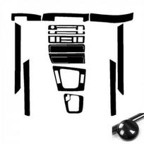 5D Interior Glossy Carbon Fiber Look Wrap Trim For BMW-3 Series E46 1998-2005