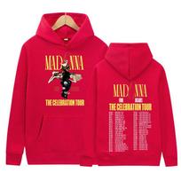 Dainininkė Madonna The Celebration Tour 2024 Naujas Hoodie Vyrams Moterims Hip Hop Retro Megztinis su Gobtuvu Mados Drabužiai Oversized Hoody S