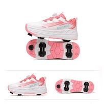 Children's Roller Skates with Brakes - Four-Wheel, Removable, Anti-Slip Sports Shoes for Boys and Girls 29