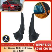 Skirta Nissan Note E12 Versa 2014 2015 2016 2017 2018 Priekinio šoninio priekinio stiklo valytuvo prailginimo apdailos deflektorius, sparno gaubto dangtis Left 1pcs