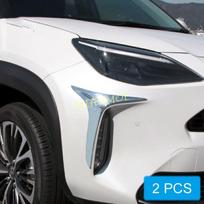 Skirta Toyota Yaris Cross    2024 2025 Priekinio buferio rūko žibinto apdailos dangtelis Automobilio išorės aksesuarai Chromas