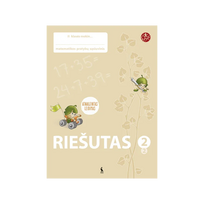 RIEŠUTAS. Pratybų sąsiuvinis 2 klasei 2 dalis (atnaujinta) (ŠOK)