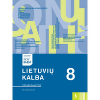 LIETUVIŲ KALBA. Pratybų sąsiuvinis 8 klasei, 1 dalis