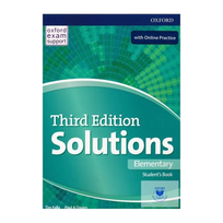 Solutions 3nd Edition Elementary Students Book (vadovėlis su Online Practice )