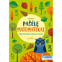 Pašėlę matematikai. Paslaptingas skaičių miškas 6-7 metų vaikams