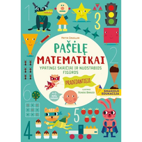 Pašėlę matematikai. Galingieji skaičiai ir figūros 4-5 metų vaikams
