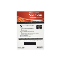 Solutions 3nd Edition Pre-Intermadiate Students Book Classroom Presentation Tool