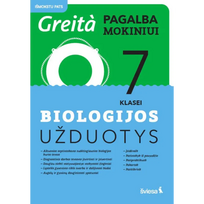 Biologijos užduotys 7 klasei, serija Greita pagalba mokiniui!