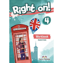 Right On! 4 workbook (pratybos) + ieBook & DigiBooks App