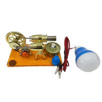 Šiluminės energijos konversijos demonstracinis modelis Stirlingo variklis Garų fizikos laboratorijos įranga su saugia lydinio konstrukcija 1