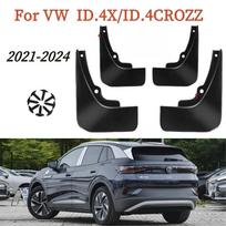4 vnt./komplektas Automobilio purvasaugiai, skirti VW ID.4X ID.4CROZZ -2024 Automobilio purvasaugiai, apsaugos nuo purslų, purvasaugiai, priedas 4pcs