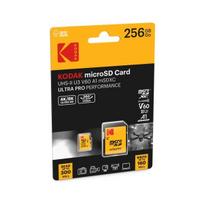 Kodak mSD 256GB UHS-II U3 A1 V60 Ultra Pro EKMSDM256GUHS2V1K