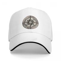 Sekite savo vidinį kompasą Spausdinta beisbolo kepuraitė Madinga vasarinė lauko kepurė Vyrams Moterims Tėčio kepurė Kompaso reguliuojama Snapback kepurė Adjustable