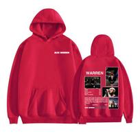 Raperio Alex Warren Ordinary Album Tour Hoodies Vyriški drabužiai High Street Hip Hop Punk Palaidinė Laisvas Fleece Dydžio Negali Būti Hoodie S