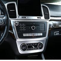 Automobilis Centrinio valdymo kondicionieriaus išleidimo angos reguliavimo skydelis Rėmo apdaila For Mercedes Benz GLE GLS ML GL Class W166 2013- Option C