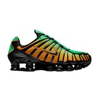 Nike Shox TL Žali Smūgio Ryškūs Keraminiai Vyriški Sportbačiai Daugiaspalviai Juodi AV3595-301 45