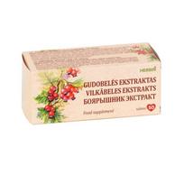 Herbin Vienapiesčių gudobelių žiedų ir lapų ekstraktas 200 mg, 50 tablečių