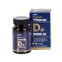Herbin Premium Vitaminas D3 5000 TV su alyvuogių aliejumi, 60 kapsulių