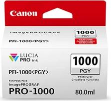 "Canon" PFI-1000 PGY rašalo kasetė Photo Grey 80 ml, skirta imagePROGRAF PRO-1000 Photo Grey