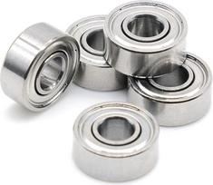 10 MR125ZZ MR125 rutulinių guolių pakuotė 5 x 12 x 4 mm ABEC-9 rutuliniai guoliai