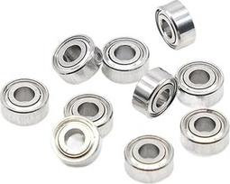 10 vnt. 682ZZ 2x5x2,3 mm didelio tikslumo guolių ABEC-7 miniatiūriniai 682 Z ZZ 682z rutuliniai guoliai