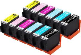 12 x 378XL spausdintuvo kasetės, suderinamos su Epson 378XL 378 XL, skirtos Epson Expression Photo XP 8700 kasetėms XP-8605 XP-8505 XP-8500