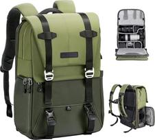 K&F CONCEPT Kamerarucksäcke 20L, didžioji fotoaparato kuprinė 15,6 Zoll Laptopfach, Spritzwassergeschutzt Fotorucksack mit Regenschutz, Kameratasche Groß für DSLR SLR