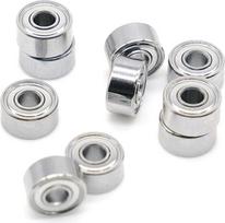 MR93ZZ ABEC-9 rutuliniai guoliai 3 x 9 x 4 mm, 10 vnt.