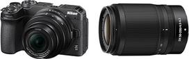 Nikon Z 30 rinkinys DX 16-50 mm 1:3.5-6.3 VR + DX 50-250 mm 1:4.5-6.3 VR (20 ir Nikkor Z DX 50-250 mm f/4.5-6.3 VR