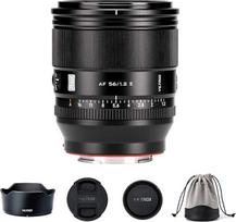 VILTROX 56mm F1.2 Pro E Mount Objektiv, 56 mm f/1.2 Autofokus didelis šviesus APS-C pagrindinis objektas, suderinamas su "Sony E-Mount Mirrorless A7SIII A7III A7RIII A7IV A7RIV A9 A1 FX3 A7RV ZVE1 A7CR A7CII