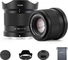VILTROX 56mm F1.7 APS-C automatinio fokusavimo objektyvas Nikon Z montavimo fotoaparato objektyvams Standartinis didelės diafragmos objektyvas, suderinamas su Nikon ZFC Z30 Z50 Z5 Z6 Z6II Z7 Z7II Z8 Z9