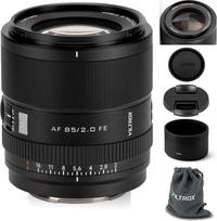 VILTROX 85 mm F2.0 EVO FE pilno kadro objektyvas "Sony E", automatinio fokusavimo vidutinis teleobjektyvas, skirtas "Sony E-Mount" fotoaparatams A7IV A7C A9III A1 ZV-E1 A7SIII A7RII A7III A7RIII A7RIV A9 FX3