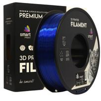 3D Plastikas – Filamentas PETG transparent blue | 1.75 mm, 1 kg |  SPrint