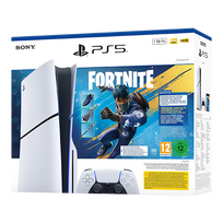 Sony PlayStation 5 Slim Disc Edition 1TB + Fortnite: Flowering Chaos – White