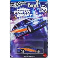 Hot Wheels Mainline/Silverline Fast and Furious Tokyo Drift Modeliukas Nissan Silvia S15 Mona Liza Blue/Orange (yra Sandėlyje)