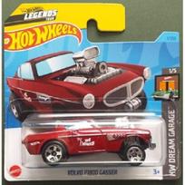 Hot Wheels Mainline Modeliukas Volvo P1800 Gasser Red