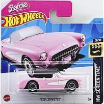 Hot Wheels Mainline Modeliukas 1956 Corvette Barbie Pink short card (yra Sandėlyje)