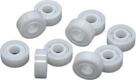 Keraminis guolis, 1 vnt. MR105 5X10X4 mm ABEC-9 Keraminis cirkonio oksido guolis MR63 MR74 MR84 MR85 MR95 MR104 MR105 MR106 MR115 (623 CE 3X10X4)