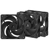ARCTIC P12 Pro Reverse Fan, PWM – 120mm, black, pack of 3