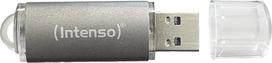 "Intenso Jet Line" USB 3.2 Gen 1x1 itin spartaus USB-A atmintinė, 256GB, sidabrinė