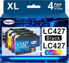 LC427 spausdintuvo kasetės, suderinamos su Brother LC427 LC 427 rašalo kasetės, skirtos Brother MFC-J5955DW kasečių rinkinys LC427 MFC-J6955DW MFC-J6955DW MFC-J6957DW MFC-J6959DW HL-J6010DW (4 vnt.)