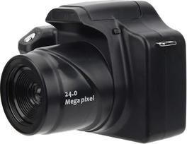 Skaitmeninis fotoaparatas, 3,0 colių LCD ekranas, 18x priartinimas, HD SLR fotoaparatas, ilgas židinio nuotolis, skaitmeninis fotoaparatas, palaiko 24 megapikselių nuotraukų fotografavimą (standartinė versija)