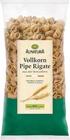 "Alnatura Pipe Rigate" ekologiški pilno grūdo makaronai, veganiški, 500 g